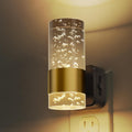 L LOHAS LED Night Lights Plug into Wall, Acrylic Night Light, Dimmable Nightlight with 0-100 LM Adjustable Brightness, 3000K Plug in Night…