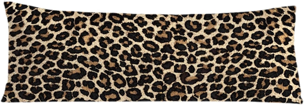 Leopard Print 20x54 Body Pillow Cover, Cheetah Print Room Decor, Trendy Girly Room Decor, Wildlife Animal Skin Theme Cheetah Decorative…