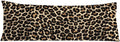 Leopard Print 20x54 Body Pillow Cover, Cheetah Print Room Decor, Trendy Girly Room Decor, Wildlife Animal Skin Theme Cheetah Decorative…
