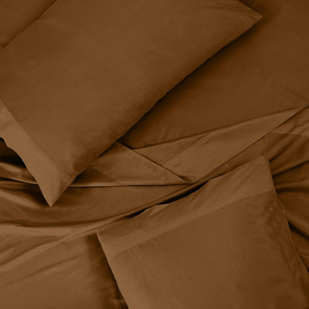 Royalelinens ROYALE LINENS 300 Thread Count 100% Long Staple Combed Cotton Sheet Set - 4 Piece Full Bed Sheets - 1 Fitted, 1 Flat, 2 Pillow…