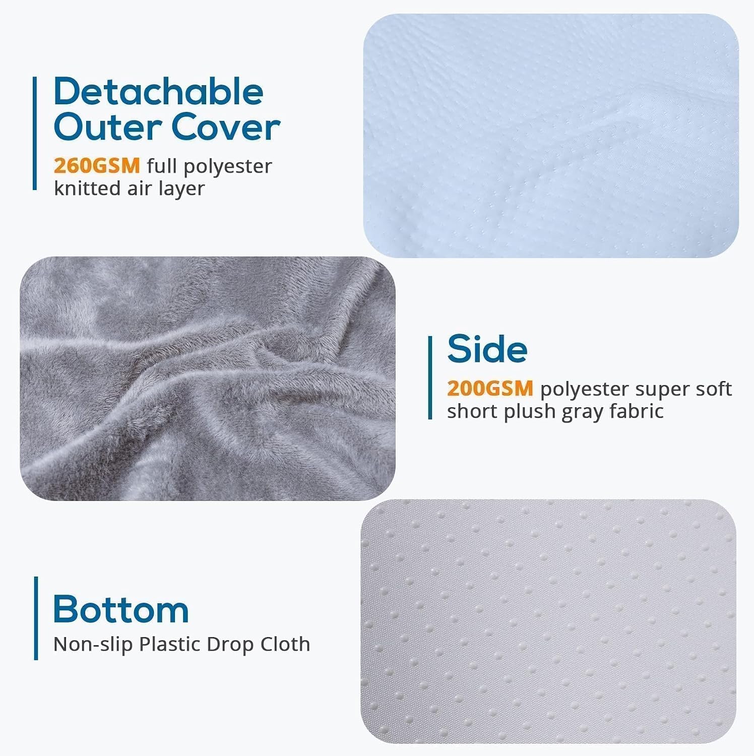 Sasttie Wedge Pillow, 12 Inch Memory Foam Bed Wedge Pillow for Sleeping, Acid Reflux, Back Pain, Post Surgery, and Snoring, Designed with W…