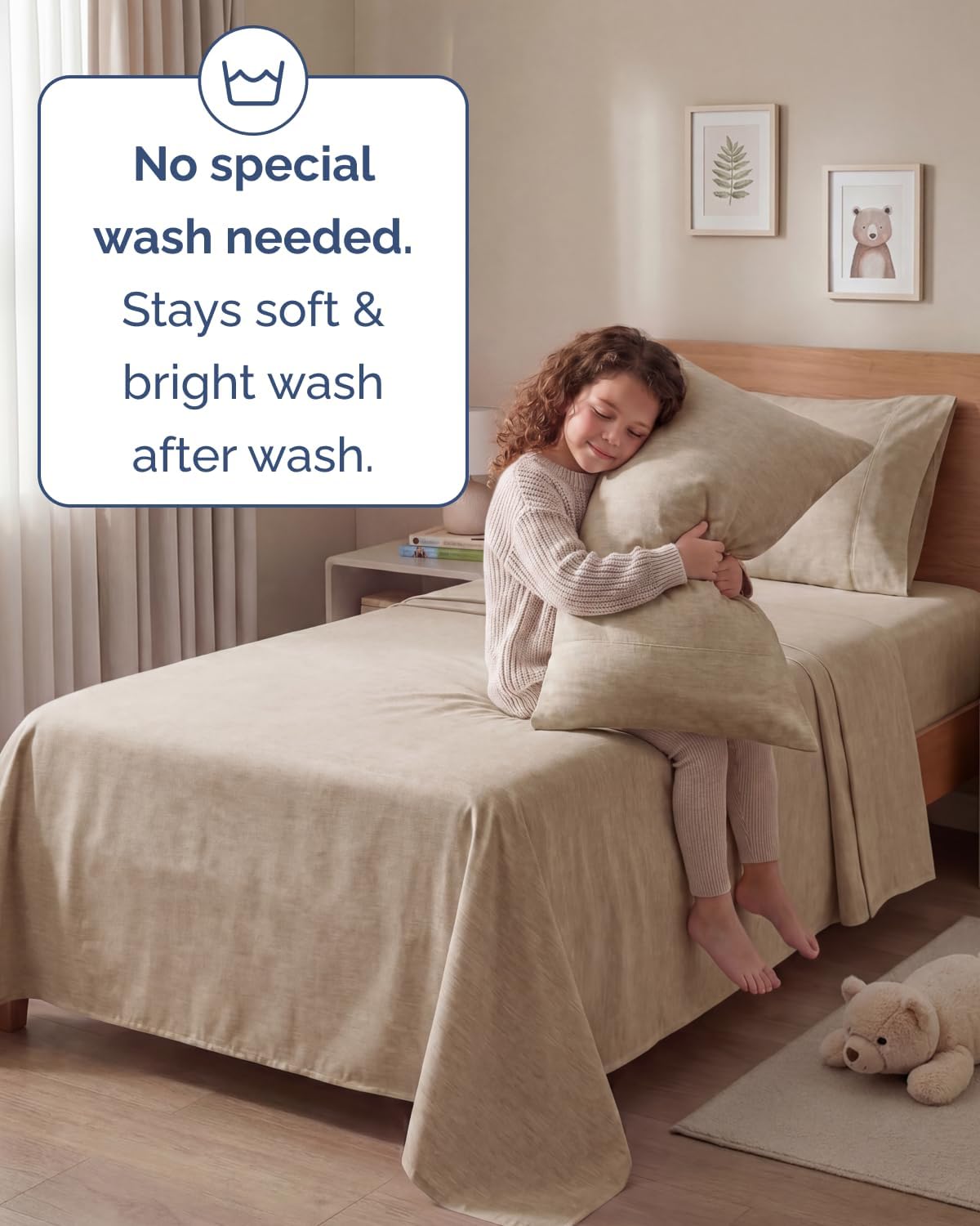 Twin 4 Piece Sheet Set - Comfy, Breathable & Cooling - Soft Hotel Luxury Bedding for Women, Men, Kids, Teens and Children - 1 Flat & 1…