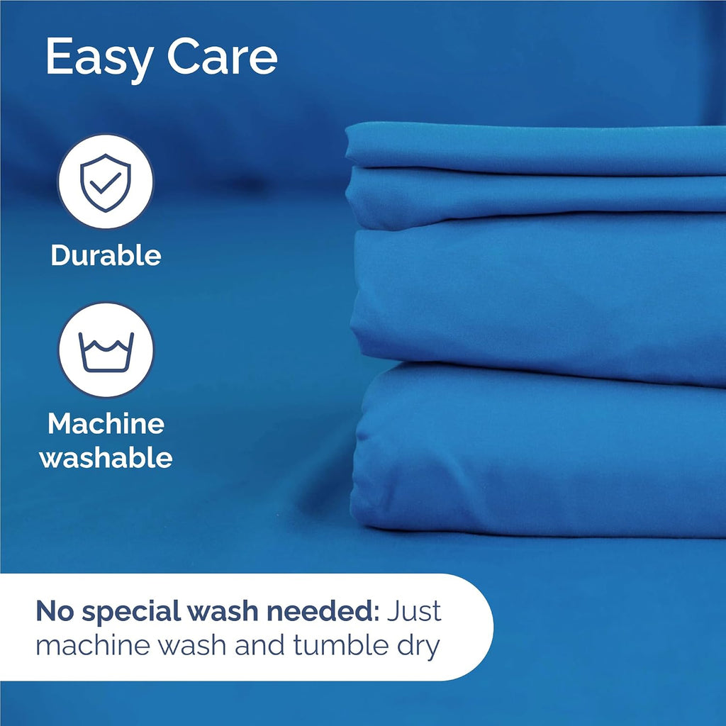 Full 6 Piece Sheet Set - Comfy, Breathable & Cooling - Hotel Luxury Bedding for Women, Men, Kids, Teens & Children - 1 Flat & 1 Fitted…