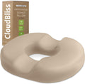 CloudBliss Donut Pillow Seat Cushion Chair Pad for Tailbone and Hemorrhoids, Memory Foam Seat Chair Cushion for Men and Women for Home & Of…