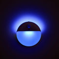 YUNLEX 2 Pack Blue Battery Night Light, Motion Activated Stick on Lights, 2.6" Small Travel Night Light, 3 Light Modes, Very Dim…