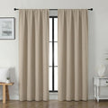 Gwine Blackout Curtains for Bedroom 72 Inches Long - Thermal Insulated Noise Reducing Window Curtain Panels, Room Darkening Curtain…