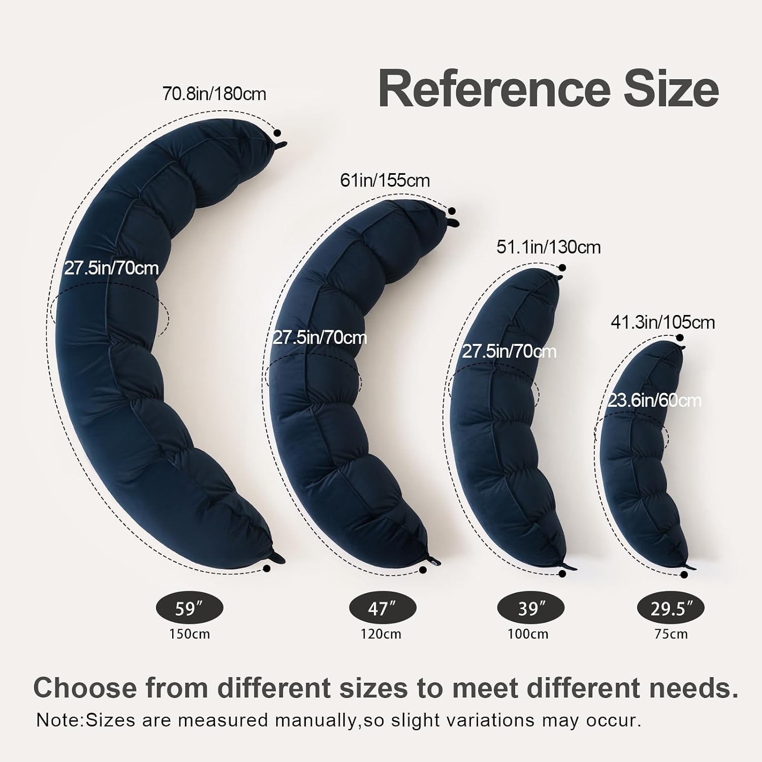 Peallow(Pat. Pend) – Long Round Body Pillow for Adults, Bolster Pillow for Sleeping, Soft and Supportive Pillow for Sleeping & Lumbar…