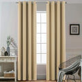 Yakamok Thermal Insulated Grommet Blackout Draperies/Drapes for Bedroom Window, Room Darkening Curtain Panels (2 Panels, W52 x L108 -Inch…
