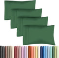 King Pillow Cases Set of 4 - Ultra Soft Hotel Quality Pillowcase Covers - Comfy, Cozy & Wrinkle Free - Shrinkage and Fade Resistant…