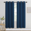 Nicetown Blackout Window Curtains 72 inches Long, Thermal Insulated Grommet Room Darkening Window Treatments for Bedroom/Living Room, Moroc…