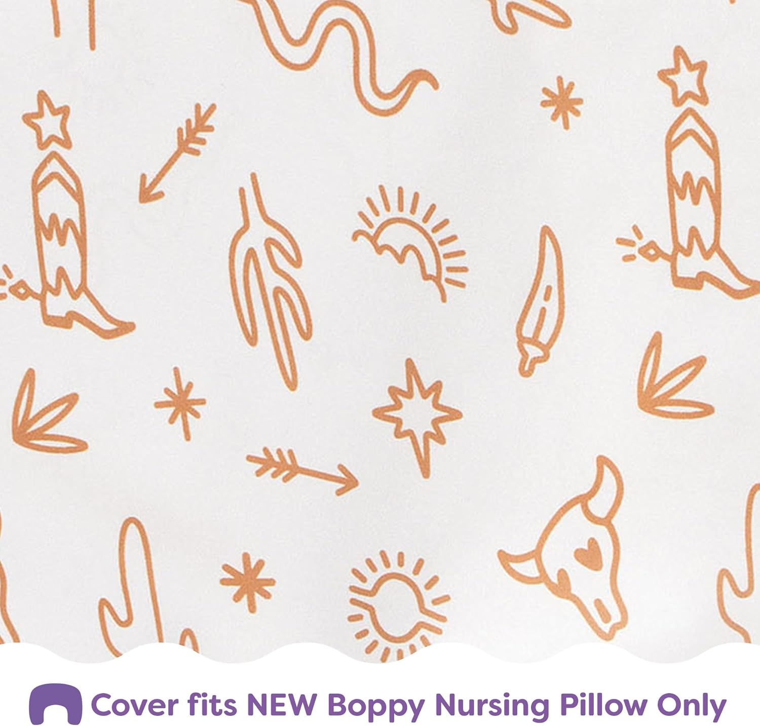 Boppy Nursing Pillow Cover - Soft, Hypoallergenic Washable Microfiber Bottle & Breastfeeding Pillow Covers (Redesigned Feeding Pillow…