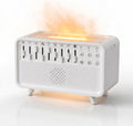 SLhoshipee White Noise Machine with 8 Mixable Nature Sounds, Flame Light & Aroma Diffuser – Desktop Sound Machine for Sleep, Office,…