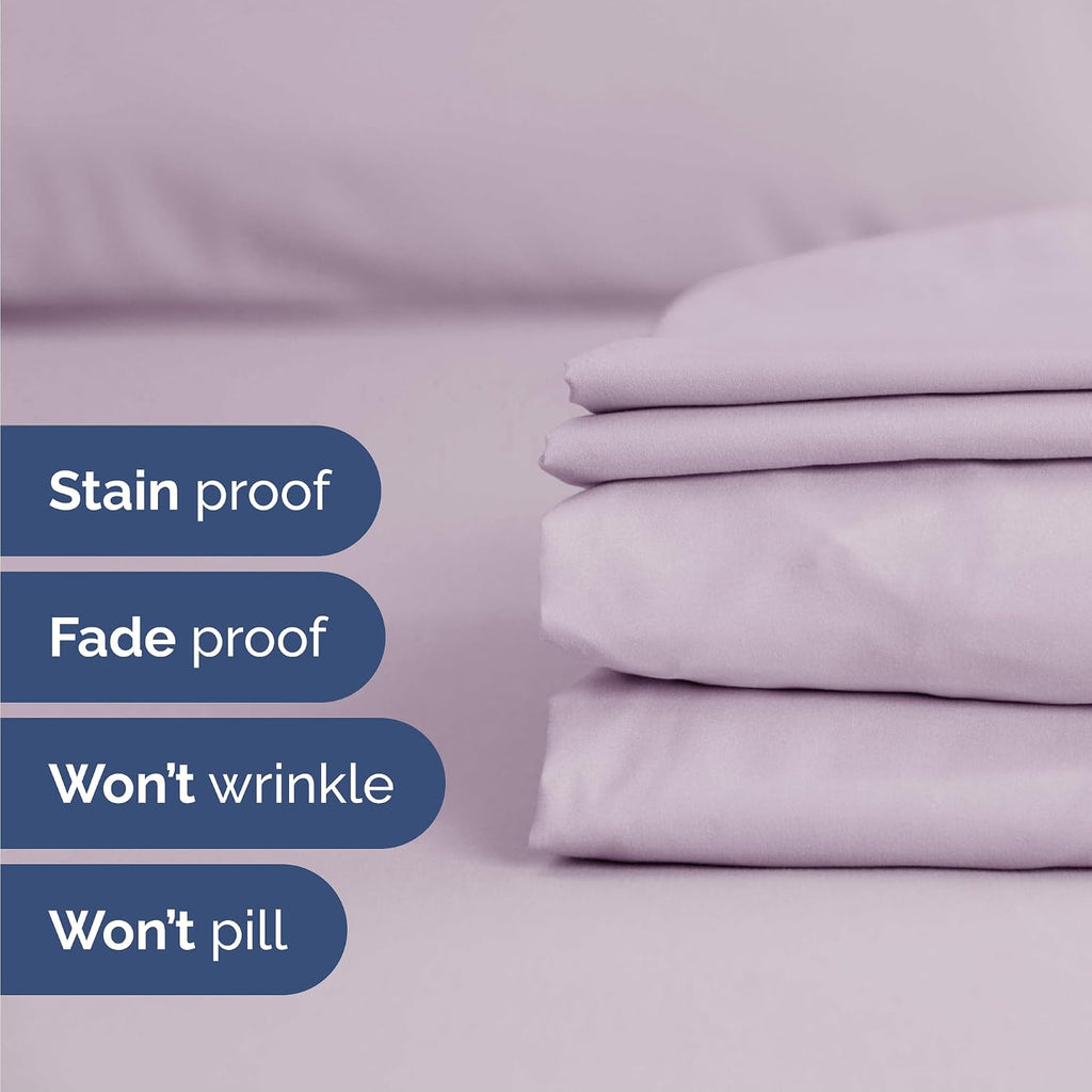 Cal King 6 Piece Sheet Set - Comfy, Breathable & Cooling - Soft Hotel Luxury Bedding for Women, Men, Kids, Teens & Children - 1 Flat & 1…