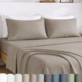 CaliforniaDesignDen California Design Den Egyptian Percale Sheet Set Queen Size - Certified 100% Egyptian Cotton, Lightweight Percale Cotto…