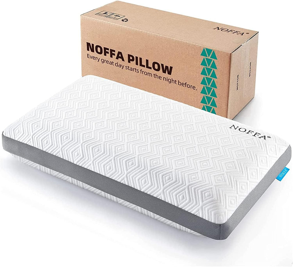 Cervical Memory Foam Pillow, Neck Cervical Pillow, Neck Support Pillow for Sleeping, Breathable Cooling Pillow 27.4 x 15 x 4.7inches