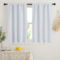 Rybhome RYB HOME Short Curtains for Bedroom, Room Darkening Insulated Summer Heat Light UV Blocking Energy Saving Drapes for Nursery, Width…
