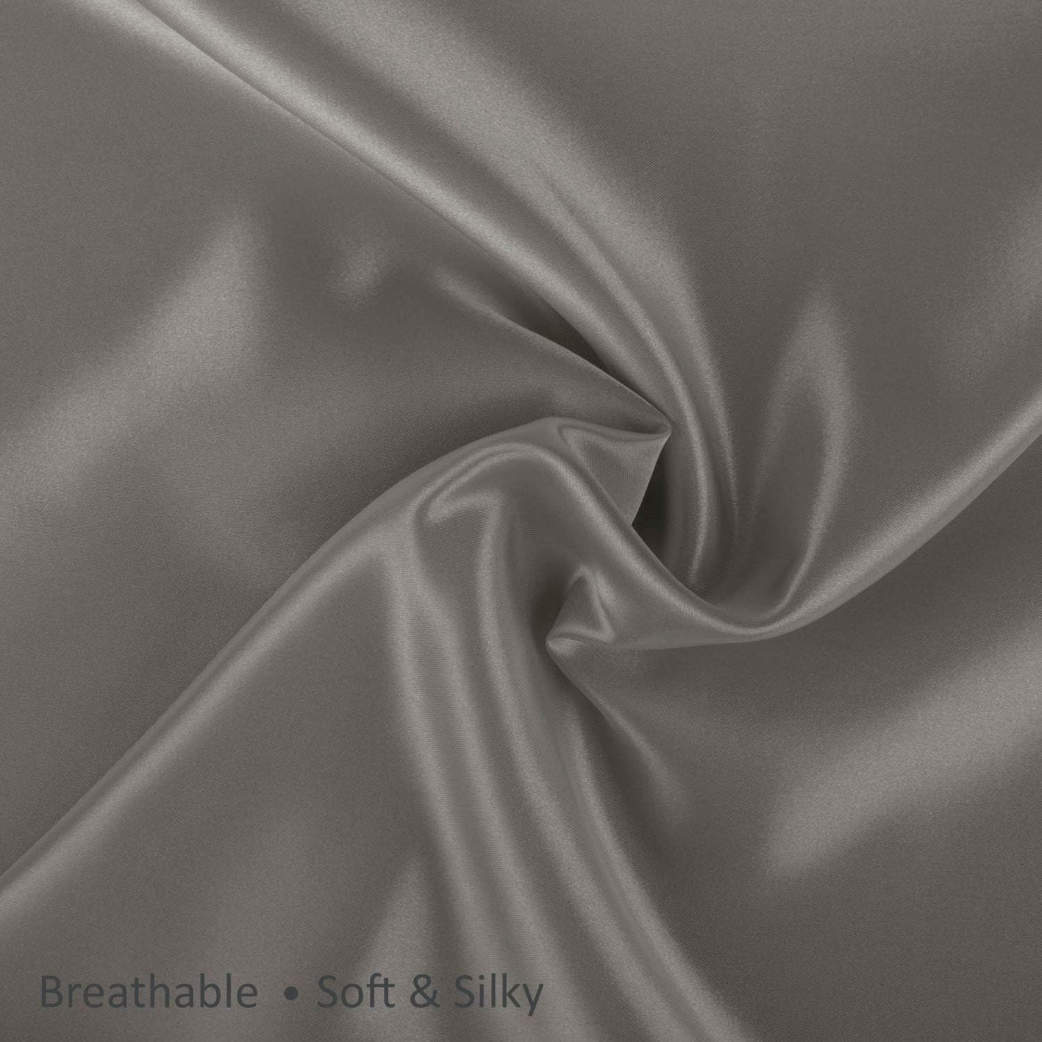 Blissford Satin Pillowcase with Zipper, for Hair and fabric comfort, Feels Soft and Cool Like a Silk Pillowcase, Satin Pillow Cases 2…