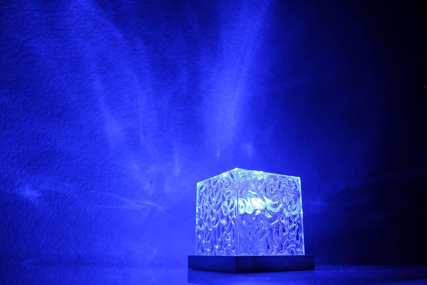 Ocean Wave Light Projector | Northern Lights Aurora & Crystal Ripple Lamp | Ocean Mood & Night Light with Remote, Multi-Mode Moving Waves…