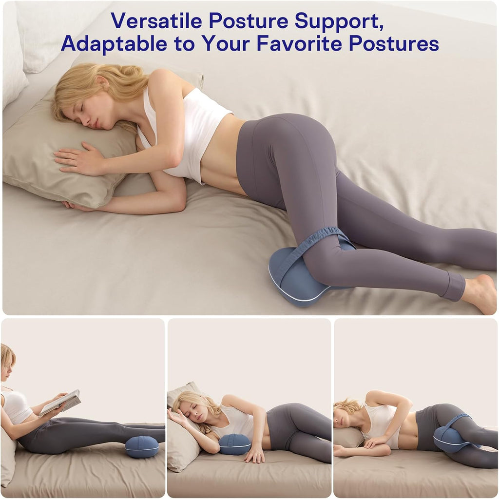 Knee Pillow for Side Sleepers - Leg Pillow for Side Sleeping, Memory Foam Knee Pillows for Back Hip Pain, Spine Aligning, Sciatica…