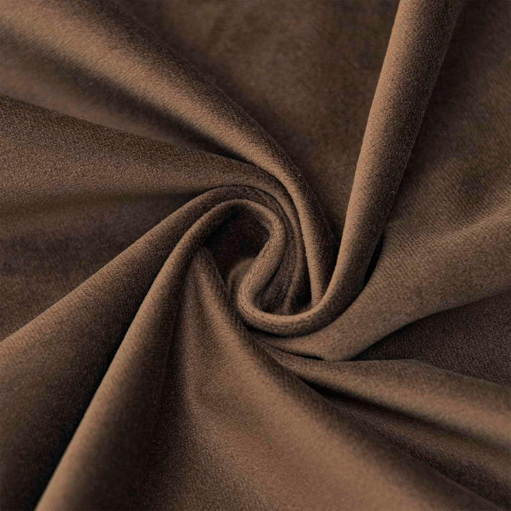 Juspurbethome JUSPURBET Brown Throw Pillow Covers Set of 2 Decorative 22x22 Velvet Pillow Covers for Couch Sofa Bed Soft Cushion Covers Cas…
