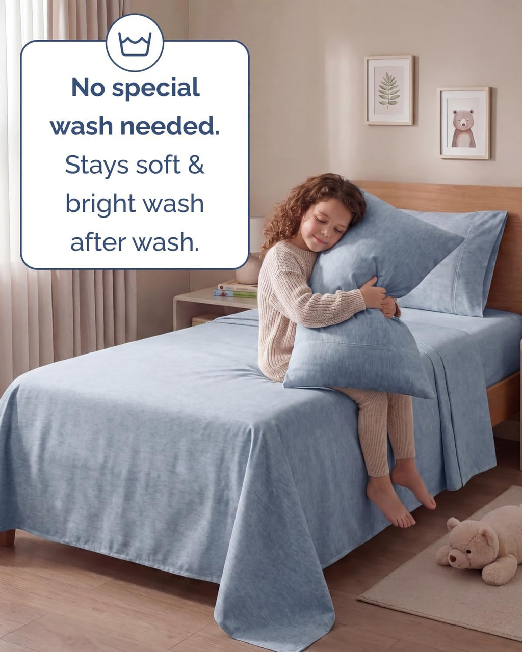 Twin 4 Piece Sheet Set - Comfy, Breathable & Cooling - Soft Hotel Luxury Bedding for Women, Men, Kids, Teens and Children - 1 Flat & 1…