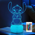 Aihying Cool Night Light,16 Color Night Light,3D LED Lamp with Smart Remote Control, Boy Gifts for Children's Room Decoration, Christmas Holi…