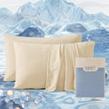 Surefit Washed Ultra-Chill Cooling Pillowcase Set of 2 for Hot Sleepers, Crisp and Silky Pillow Cover with Envelope Closure, King Size…