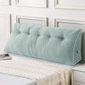 Sasttie Headboard Pillow Full, Wedge Pillow Headboard for Sitting Up in Bed, Back-Rest Support Triangular Cushion for Reading - Features Re…