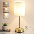 Touch Control Cordlss Table Lamp, USB-C Rechargeable Lamp with Stepless Dimming, 4000mAh Battery Operated Vintage Bedside Lamp for…