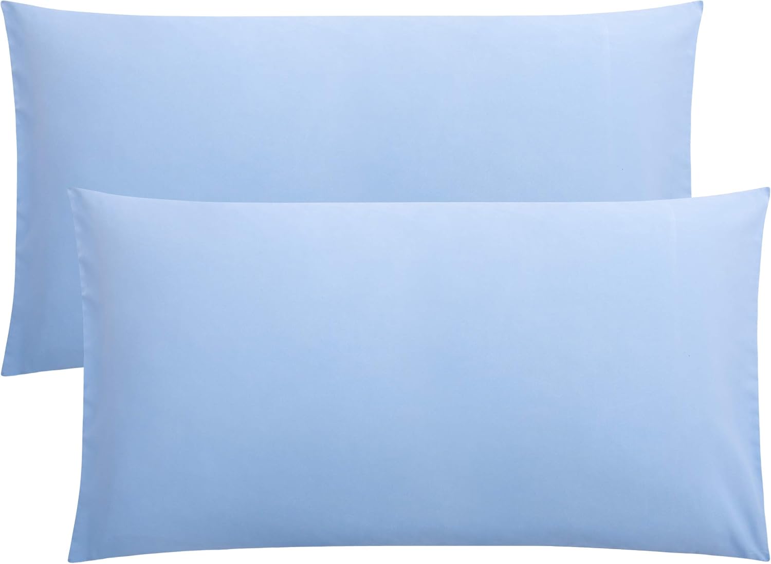 FLXXIE King Pillow Cases Set of 2, Soft Microfiber Pillow Covers with Envelope Closure, Wrinkle, Fade and Stain Resistant Pillowcases…
