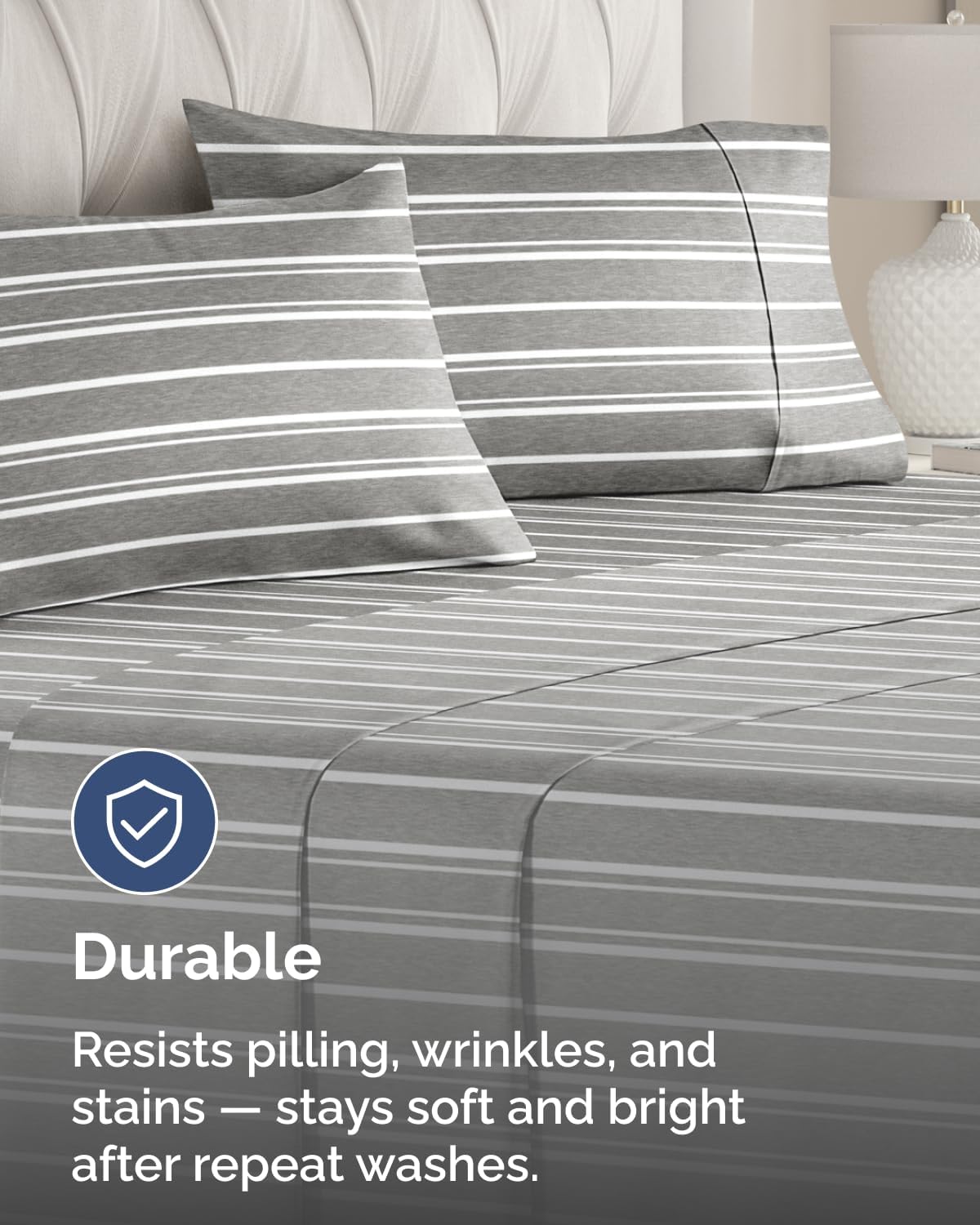 Queen Pillow Cases Set of 8 - Ultra Soft Hotel Quality Pillowcase Covers - Comfy & Wrinkle Free - Shrink & Fade Resistant - Machine…