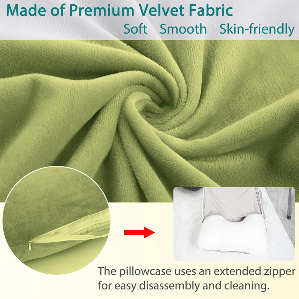Shredded Memory Foam Body Pillow, Pregnancy Pillows for Sleeping, Maternity Pillow for Pregnant Women, Memory Foam Filling U Shaped Body…