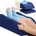 TranquilRelax TranquilRelax Elevation Pillows for Leg After Surgery, Memory Foam Adjustable Wedge Pillow for Injury or Rest, Ankle P…