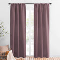 NICETOWN Room Darkening Curtains for Bedroom - Home Decoration Privacy Protection Thermal Insulated Solid Drapes/Draperies for Sliding…