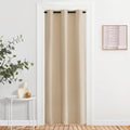 NICETOWN Doorway Curtains, Room Darkening Curtain and Drape Energy Efficient Warmth Grommet Curtain for Office & Classroom (Biscotti…