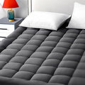 EASELAND Full Size Mattress Pad Pillow Top Cover Quilted Fitted Protector Cotton Top 8-21" Deep Pocket Cooling Mattress Topper (54x75…