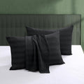 ShunjieHome 100% Egyptian Cotton Pillow Protectors Set of 2, 600 Thread Count Standard Size Bed Pillow Cases with Zipper, Sateen Weave Cool…