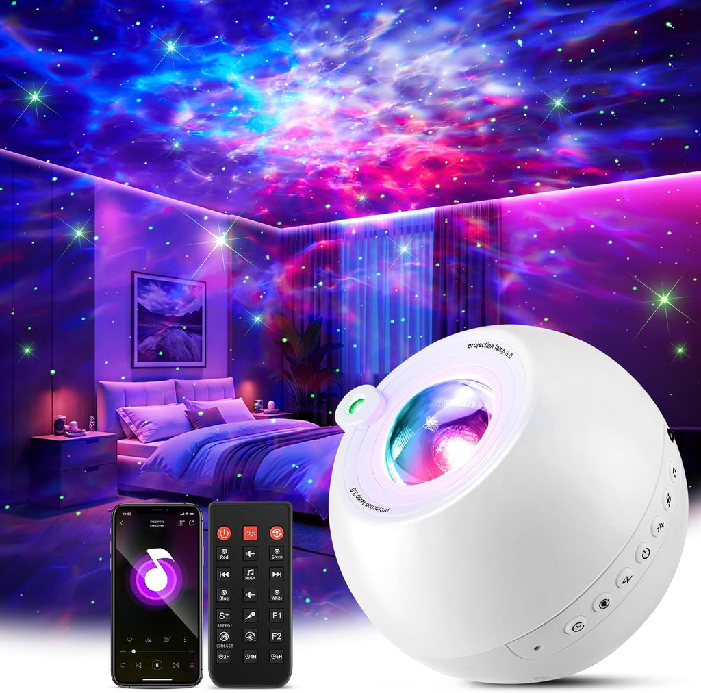 One Fire 360 Lights Galaxy Projector Star Projector Teen Girl Gifts Trendy Stuff Birthday Gifts Teen Boys Gift Ideas Women Gifts Lava…
