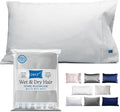 DryZzz Waterproof Pillow Protector Cooling Pillow Case 29"x19" 1pc White Standard Size, Absorbent Towel Pillowcase Dual-Sided Wet & Dry Hai…