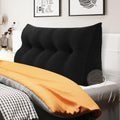 WOWMAX 100% Cotton Corduroy Headboard Pillow – Full Size Back Support Reading Wedge for Bed & Daybed, Plush Handmade Bolster Cushion with…