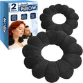 Total Pillow Airplane & Travel Pillow - Microbead Neck Pillow - Comfortable Pillow for Neck, Head, Back & Lumbar Support - Donut Pillow…