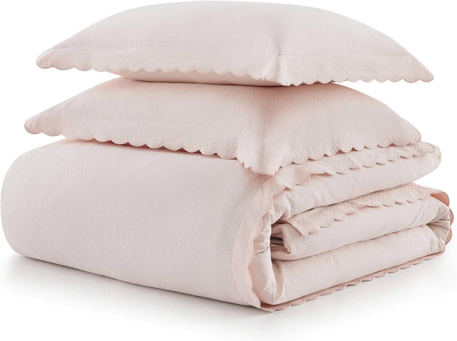 MarthaStewart Martha Stewart - King Duvet Cover Set, 100% Soft Cotton Blend Bedding, Corner Ties & Button Closure, 3 Piece Bed Set with Mat…