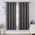 CUCRAF Light Grey Blackout Curtains 54 inch Length 2 Panels Set, Room Darkening Drapes for Living Room Bedroom, Thermal Insulated Light…