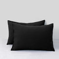 Chuffed Linen Pillowcases 2 Pack 100% Linen Standard Pillow Cases, Breathable and Cooling Washed Pillowshams with Zipper Closure, 20x26 Inc…