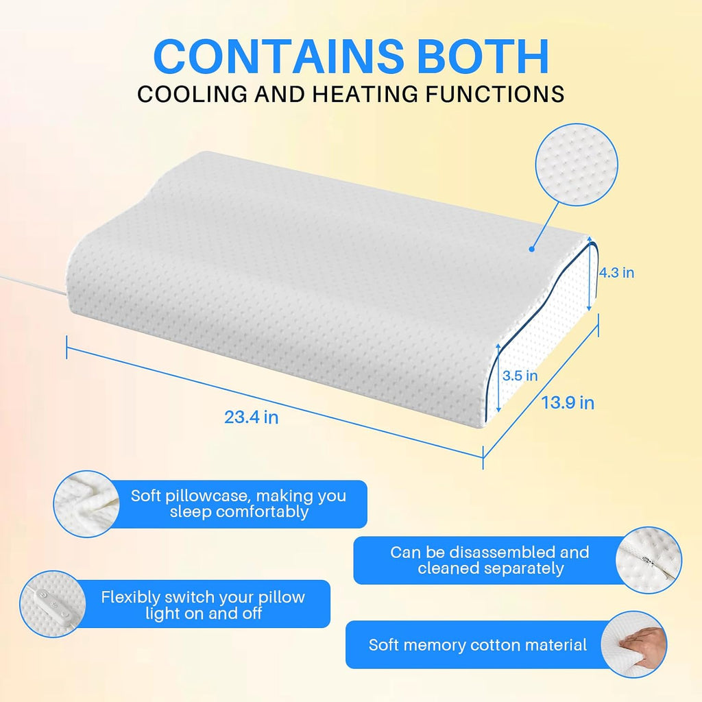 Hopihe Sunrise Pillow, Sound Machine for Sleep with Bluetooth Speaker & Sunset Simulation, Smart Pillow with Wake Up Light, Sunset Lamp, Wh…