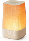 10-60 Mins Simulate Sunrise Alarm Clock: Gentle Wake Up Light Adjustable Brightness, 30-Level Volume, Bright & Loud Enough for Dark…
