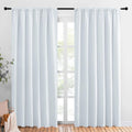 NICETOWN Bedroom Window Curtain Panels - Window Treatment Thermal Insulated Rod Pocket Room Darkening Curtains/Drapes for Patio Door…