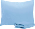 Ntbay Standard Pillowcase Set - 2 Pack Brushed Microfiber 20x26 Pillowcases - Soft, Wrinkle-Free, Fade-Resistant, Stain-Resistant, Sky Blue…