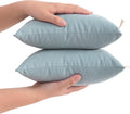 Flxxie Tiny Pillows, Down Alternative Microfiber 11x7 Inches Mini Pillow for Travel, Pets, Soft Machine Washable Small Pillows for Neck, Lu…