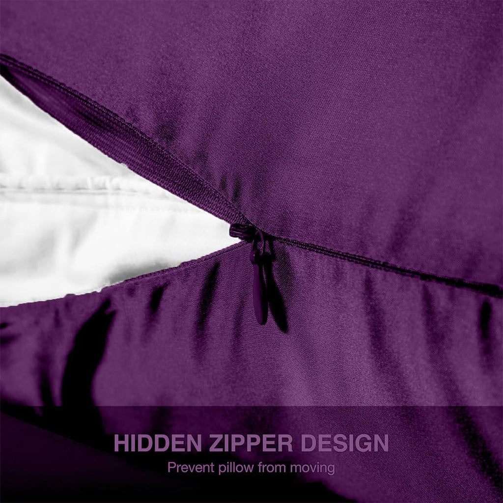 Mulberry Silk Pillowcase for Hair and Skin Standard Size 20"X 26" with Hidden Zipper, Softer Than Silk Pillow Cases Smooth Cooling Pillow…